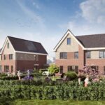 Twee-onder-een-kapwoningen – Foto