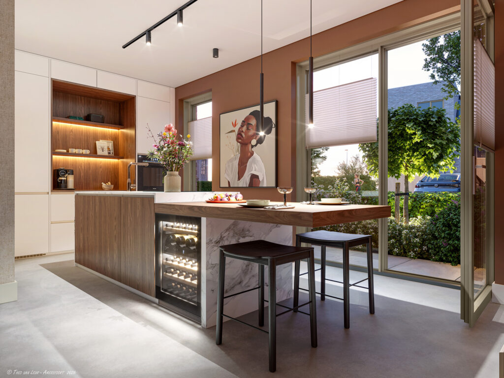 Vrijstaand geschakelde woning – Foto